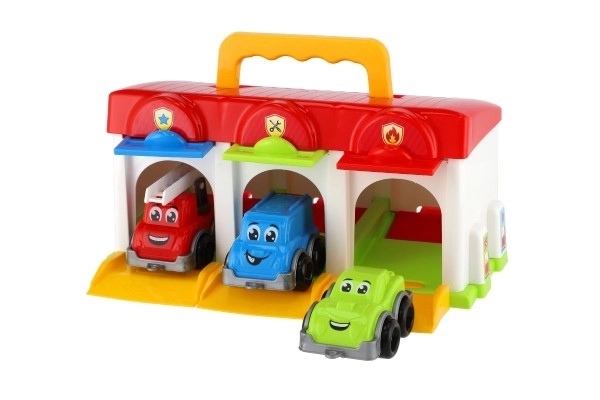 Garaż z autami i akcesoriami Technok Toys