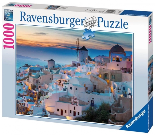 Puzzle Wieczór w Santorini 1000 szt. Ravensburger