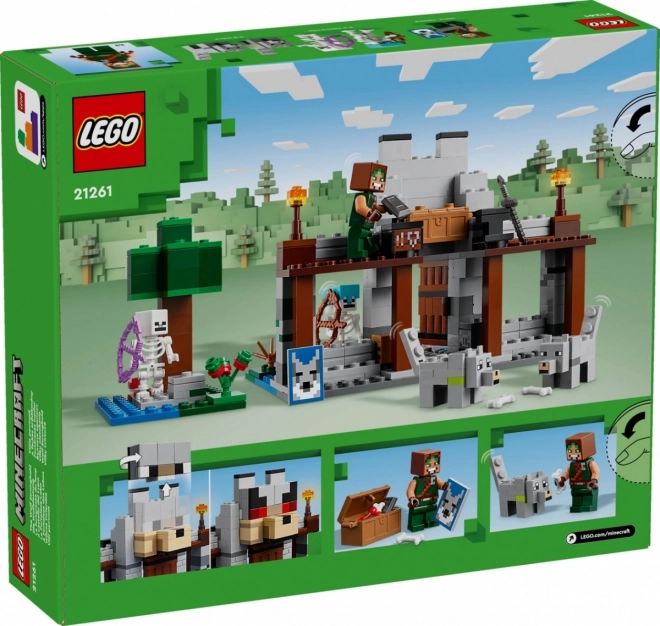 LEGO Minecraft 21261 Wilcza Twierdza