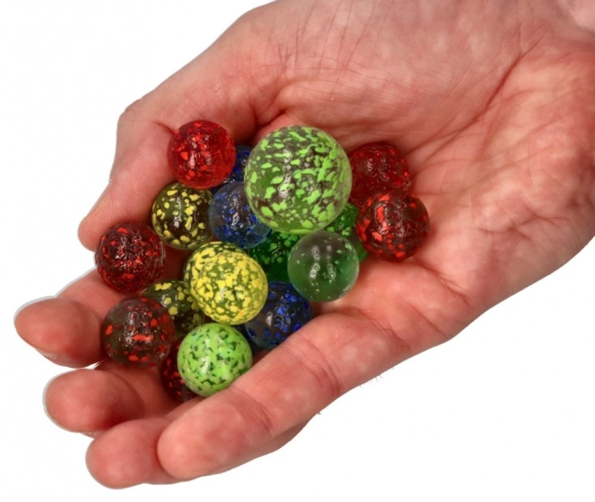 Szklane kulki Marbles 21 szt. - Marmurowe kulki