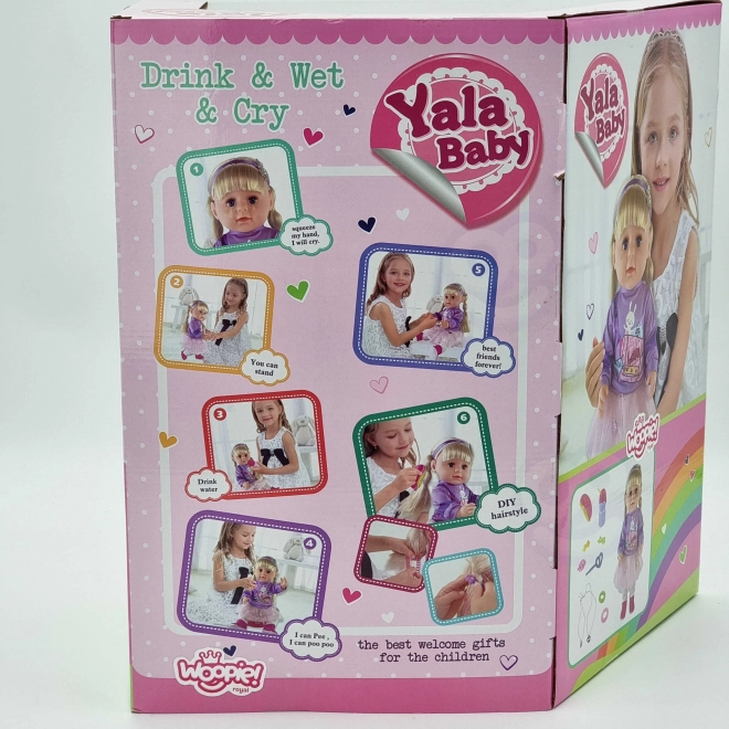 Interaktywna lalka Zosia z czapką 43 cm z akcesoriami