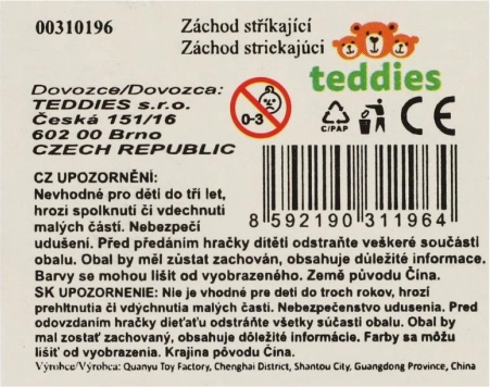 Zabawna strzykająca zabawka w kształcie toalety - 4 warianty kolorystyczne