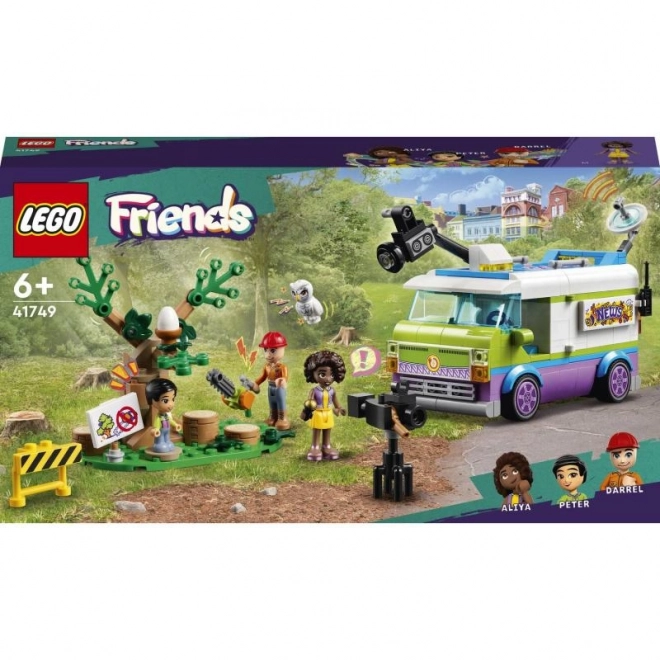 LEGOae Friends 41749 Furgonetka Dziennikarska