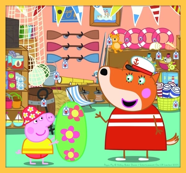 Puzzle 10w1 Świnka Peppa