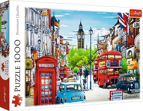 Puzzle 1000 szt. – Londyńska ulica