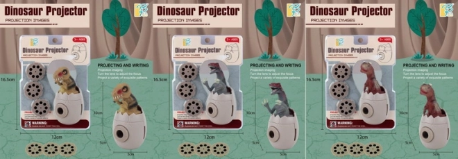 Projektor z dinozaurem 10 cm