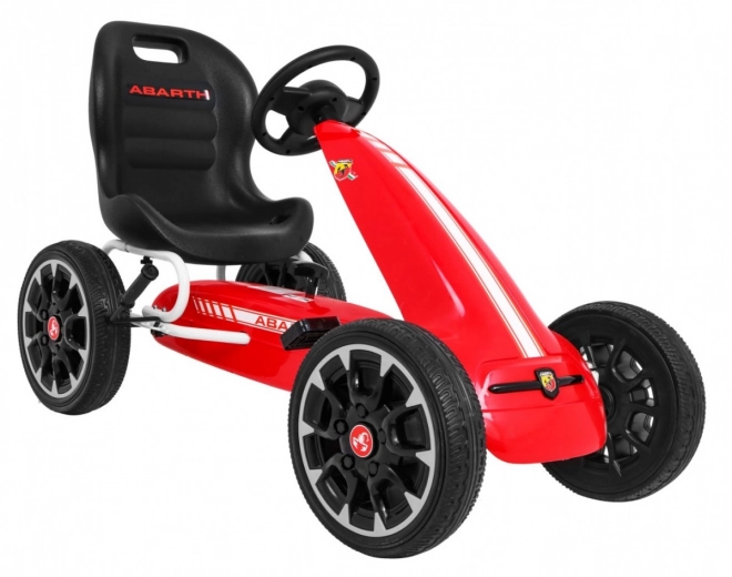 Gokart licencjonowany ABARTH czerwony