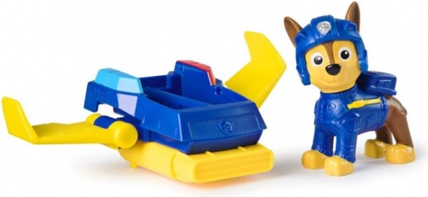 Figurka Chase z poduszkowcem - Psi Patrol