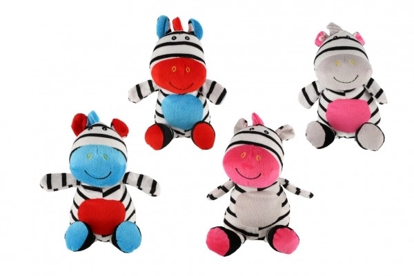 Pluszowa grzechotka Zebra dla niemowląt