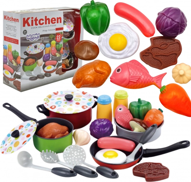 Woopie zestaw kuchenny XXL 22 elementy