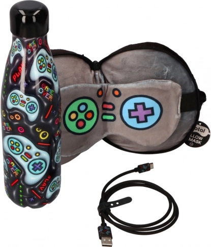 Zabawny gamingowy design Let