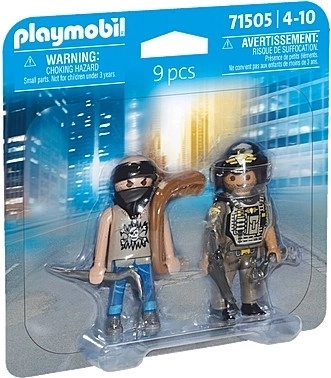 Zestaw figurek PLAYMOBIL Duo Pack Jednostka specjalna i bandyta