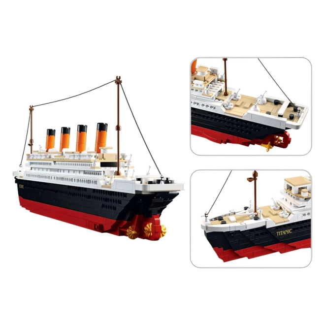 Sluban Titanic M38-B0577 Titanic duży