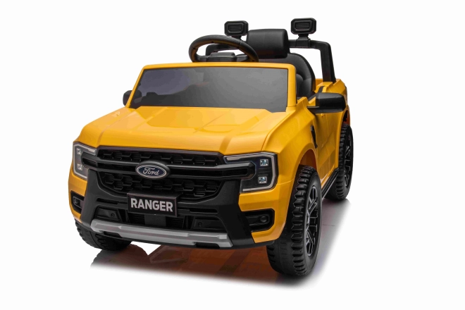 Dziecięcy elektryczny samochód Ford Ranger Lift żółty