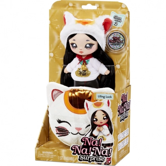 Lalka Na! Na! Na! Surprise Lalka i stylowa torebka 2w1 - Liling Luck
