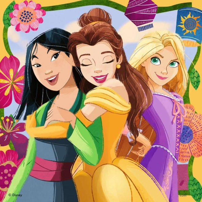 Puzzle Ravensburger Disney: Księżniczki z bajek 3x49 kawałków