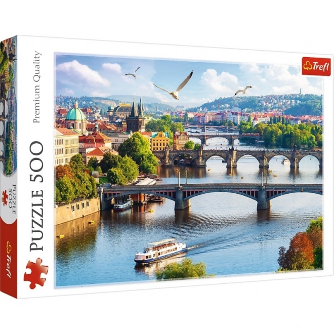 Puzzle 500 elementów Praga Trefl