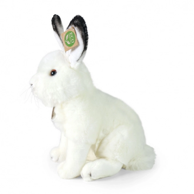 Puszysty zając polarny siedzący 30 cm ECO-FRIENDLY