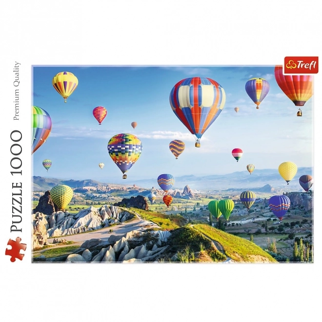 Puzzle 1000 elementów - Widok na Kapadocję