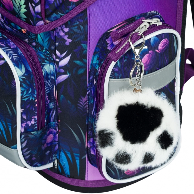 BAAGL Tornister szkolny Ergo Jungle Panda
