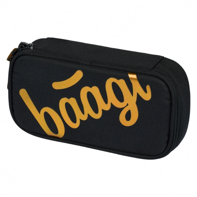 BAAGL ZESTAW 3 Core Metallic Bronze: plecak, piórnik, worek