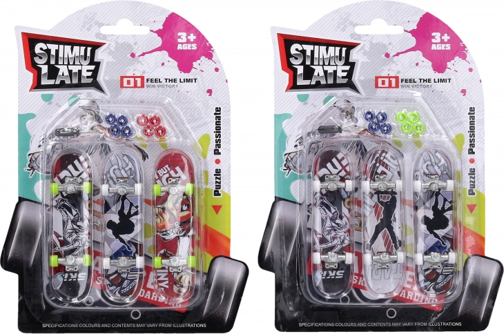 Zestaw fingerboardów 3 szt. 9,5 cm