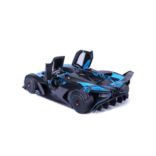 Model Bugatti Bolide niebiesko/czarny 1:18