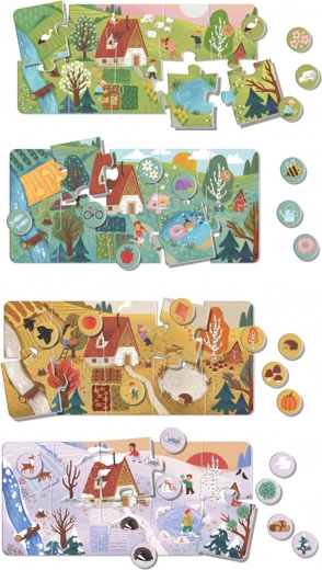 Cztery piękne sceny pór roku