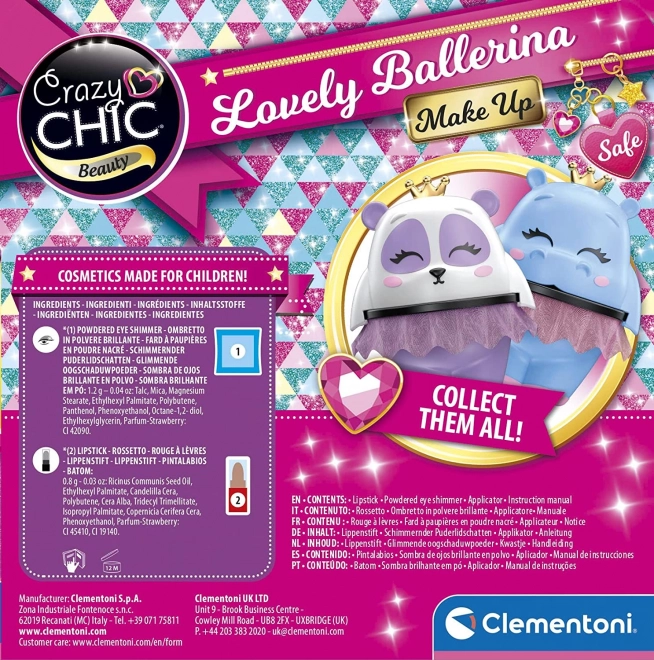 CLEMENTONI Crazy Chic Lovely Make up: Tancerka