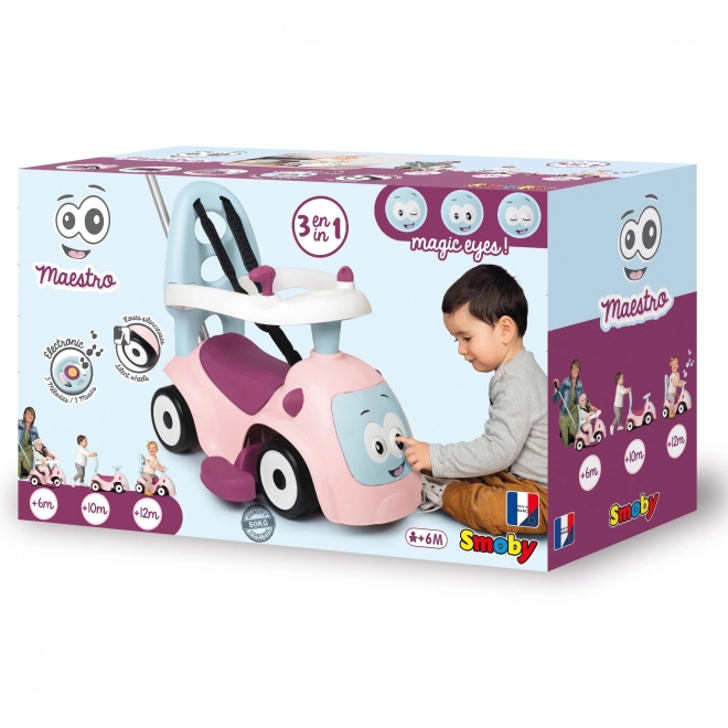 Chodzik SMOBY Maestro 3w1 Różowy