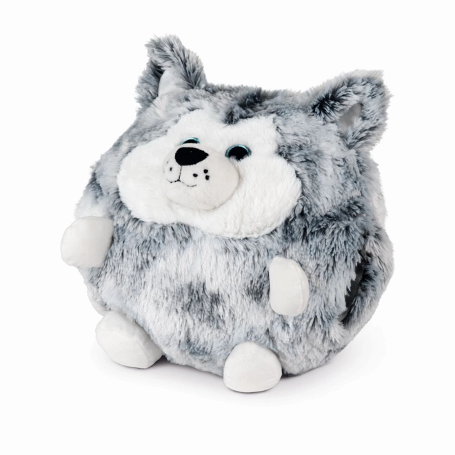 Przytulny Noxxiez HW702 Husky - ciepła pluszowa poduszka 3 w 1