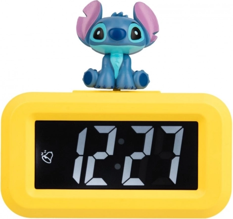 Stitch mini budzik – zegar stołowy z alarmem