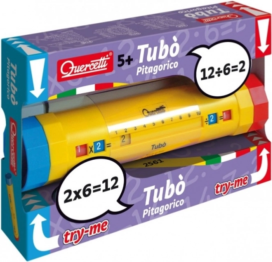 Tuba do nauki tabliczki mnożenia Quercetti