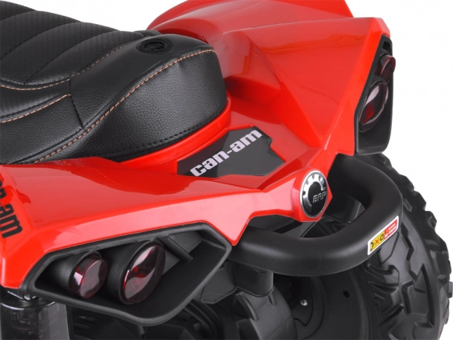 Dziecięcy terenowy Quad CAN-AM na akumulator – Czerwony