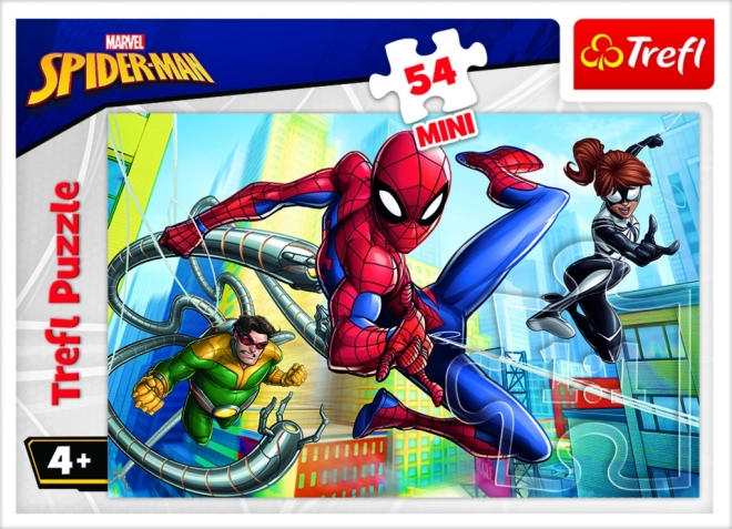 Minipuzzle Spiderman 54 elementów