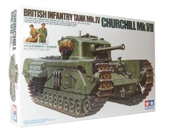 Brytyjski Churchill Mk.VII Czołg Piechoty