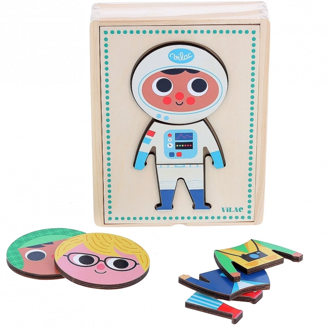 Vilac Puzzle Ubieranie Jules