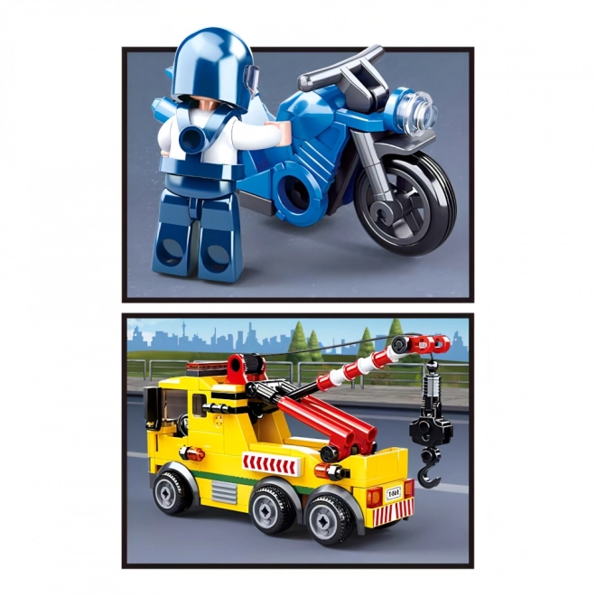 Sluban Town M38-B0877 Holownik z motocyklem