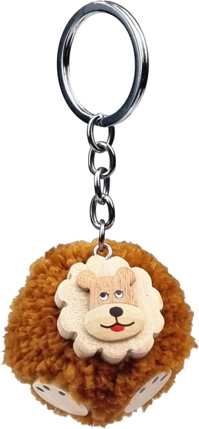 Drewniany brelok Pompon Lew od 2Kids Toys