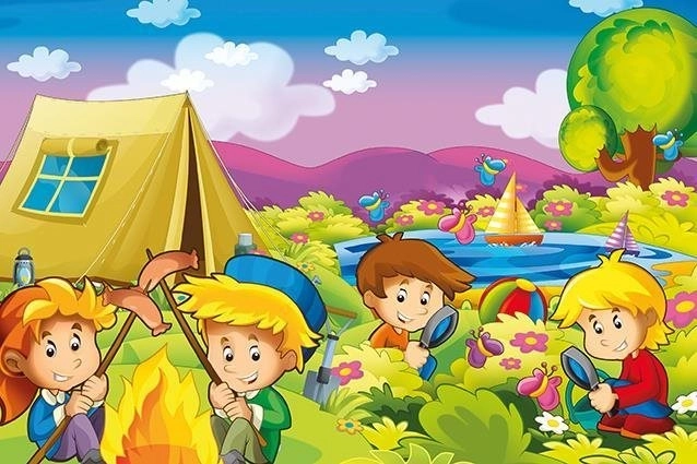 Drewniane puzzle Ciekawscy obozowicze 25 elementów ART PUZZLE