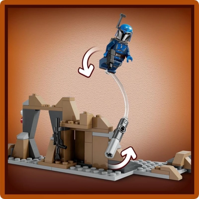 LEGO Star Wars 75373 Zestaw bitewny zasadzki na Mandalorze