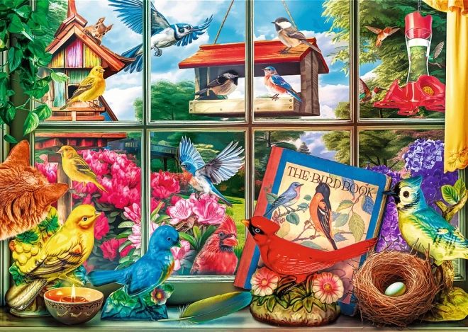 Trefl puzzle Tea Time: Świat ptaków 1000 elementów