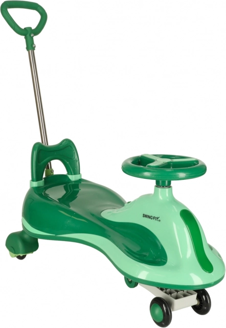 Zielony jeżdżący zabawka Swing Fix dla dzieci