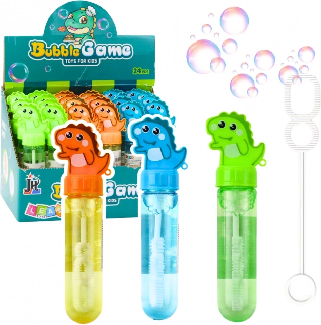 Bąbelkowy płyn Dinozaur z Trzema Otworami Mix Kolorów 30 ml