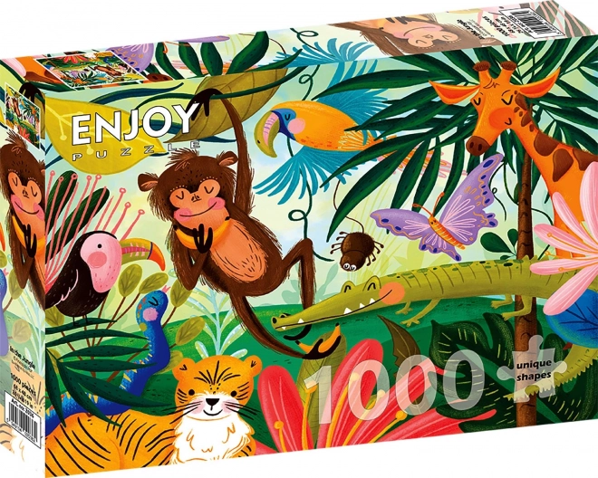 ENJOY Puzzle W dżungli 1000 kawałków