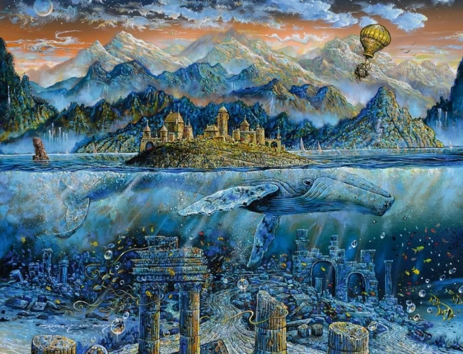 Puzzle 2000 elementów RAVENSBURGER Mądrość wieloryba