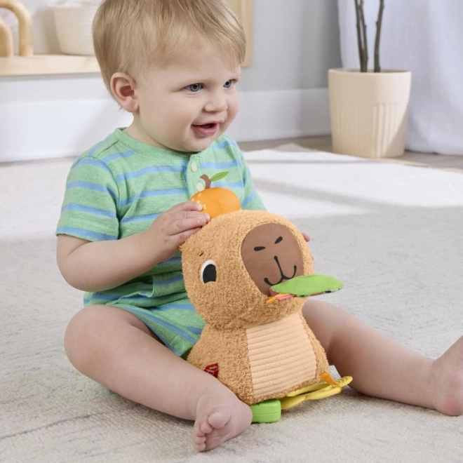 Fisher-Price pluszowa zabawka kapibara z akcesoriami