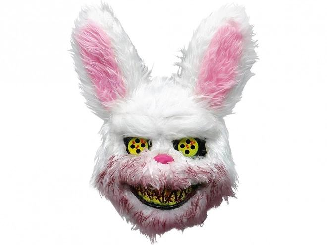 Halloweenowa maska Królik przerażające stworzenie