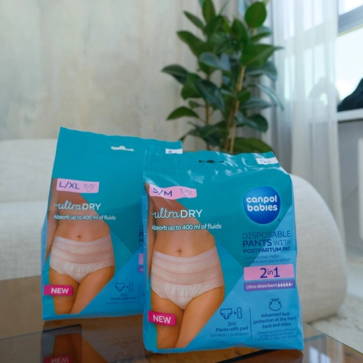 Ultraabsorpcja do 400 ml i ochrona 360°