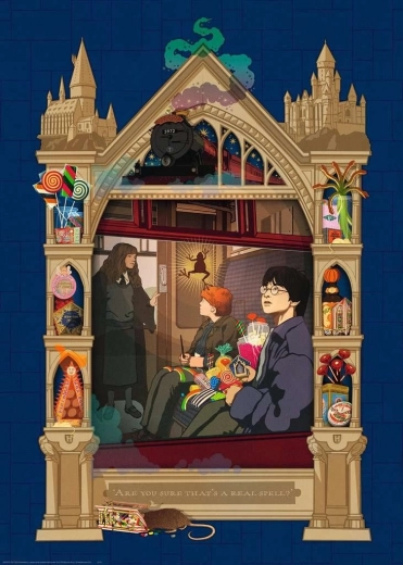 Ravensburger puzzle Harry Potter Hogwart 1000 elementów